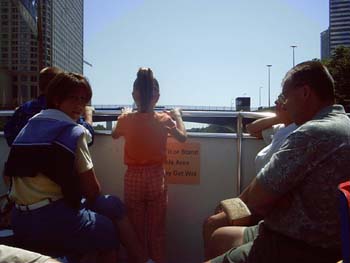 Corte and Allison Water Taxi Ride 2