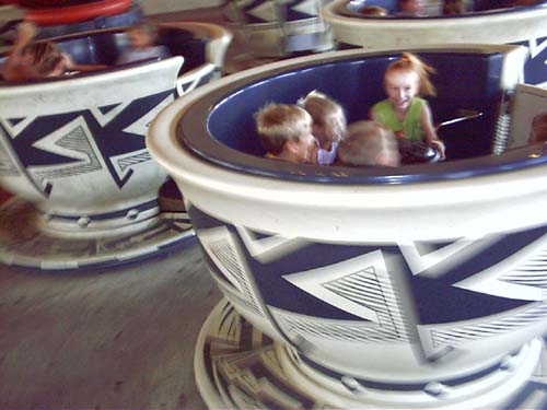 The kids in the Salsa Bowls