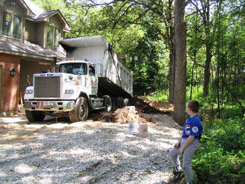2004_06_20 050 Dump Truck Brought 5 Loads from Cheerie's Yard
