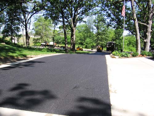 2005_07_15 111 Fresh Blacktop for the Driveway