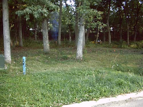 2003_09_21 Lot 25 partially cleared