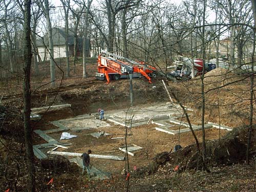 2003_11_21 001 Foundation Footings  Pouring