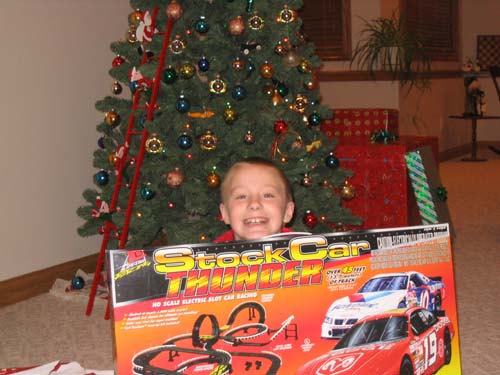 2004_12_26 030 Corte Gets a Slot Car Track