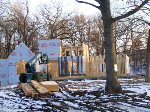 2004_01_17 009 Lumber for Second Floor and Garage