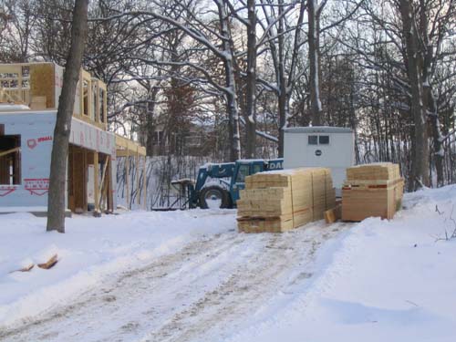 2004_01_31 003 Roof Lumber Delivered