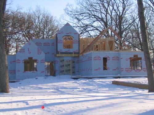 2004_01_31 012 Garage Roof Started