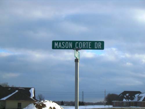 2004_02_13 093 Mason Corte Drive Sign