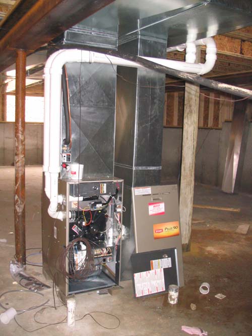 2004_03_27 102 Basement Furnace Installed