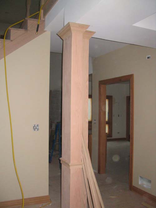 2004_06_20 010 Support Column by the Dining Room Finished